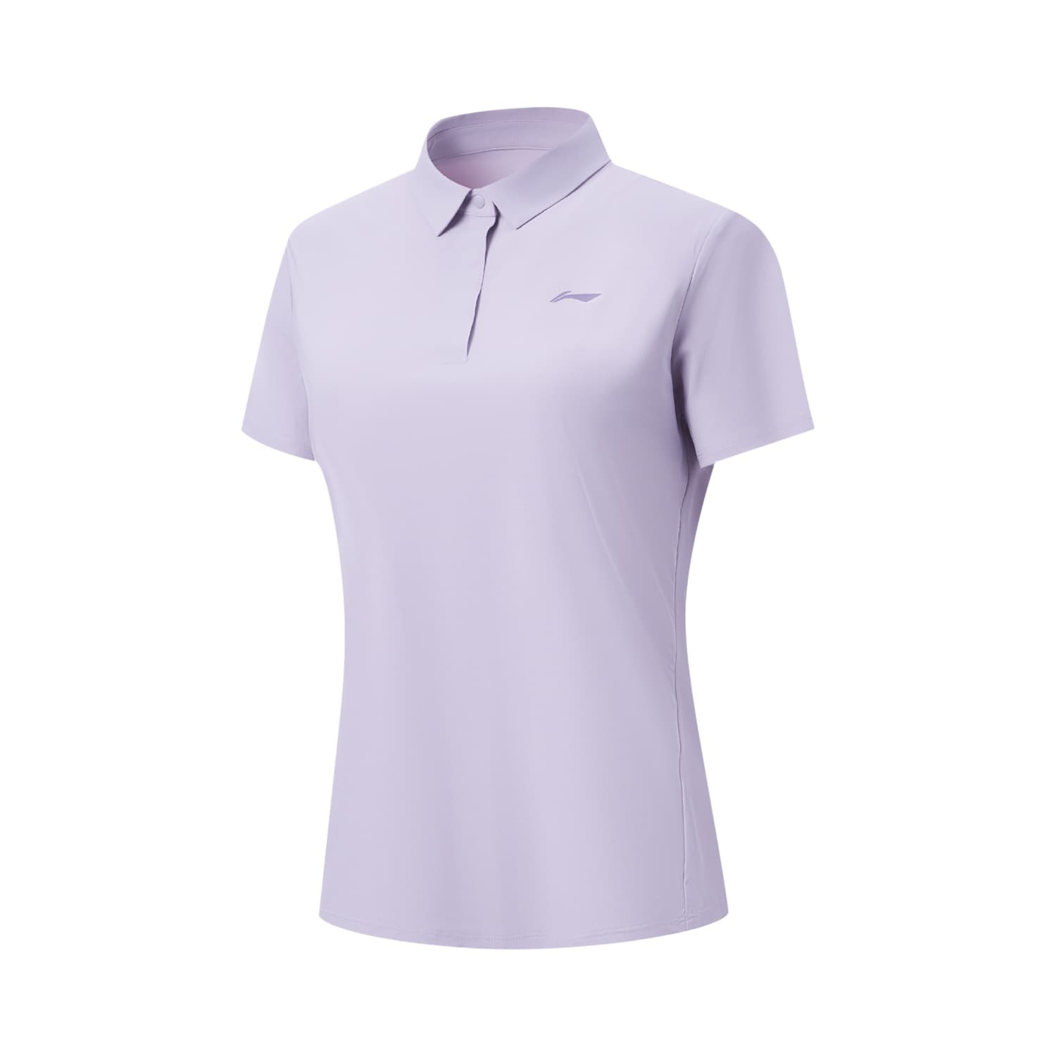 Li Ning Fitness Series Polo Shirt Taro Paste Purple