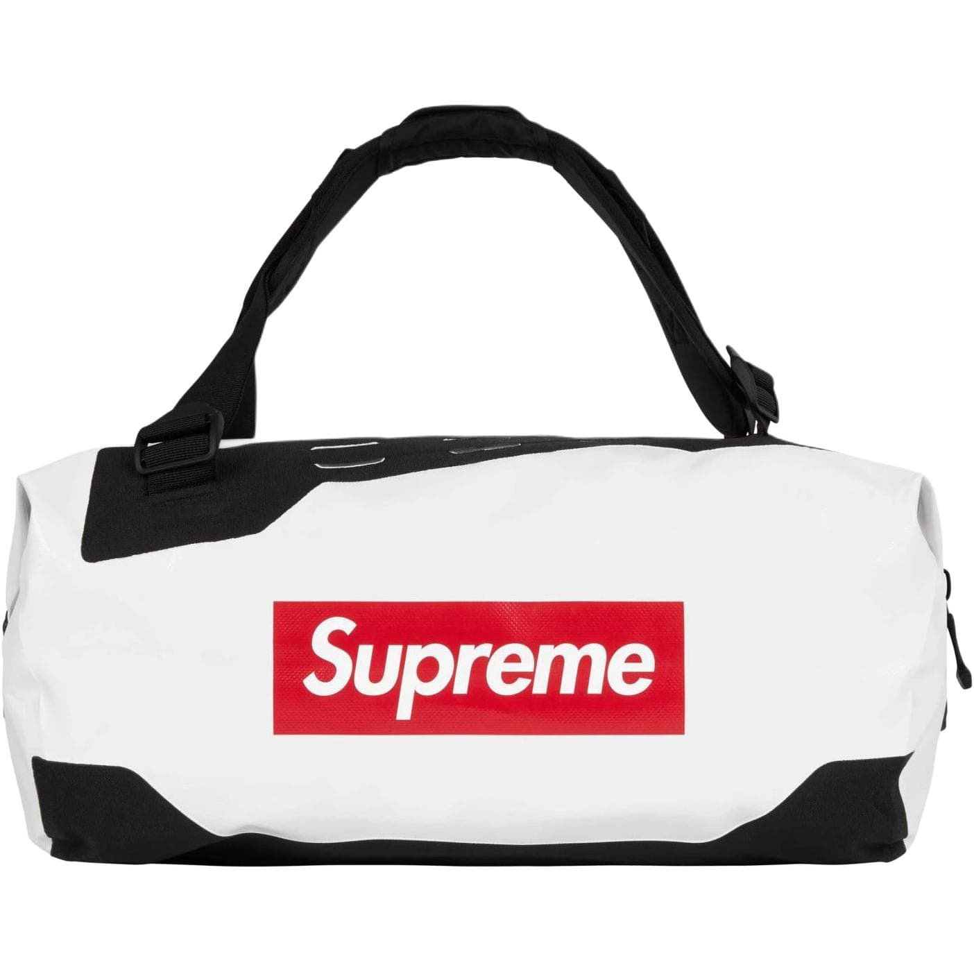 Supreme PVC Polyvinyl Chloride Travel Bag White White