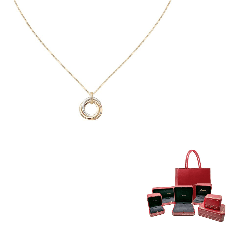 CARTIER Trinity Necklaces Gold