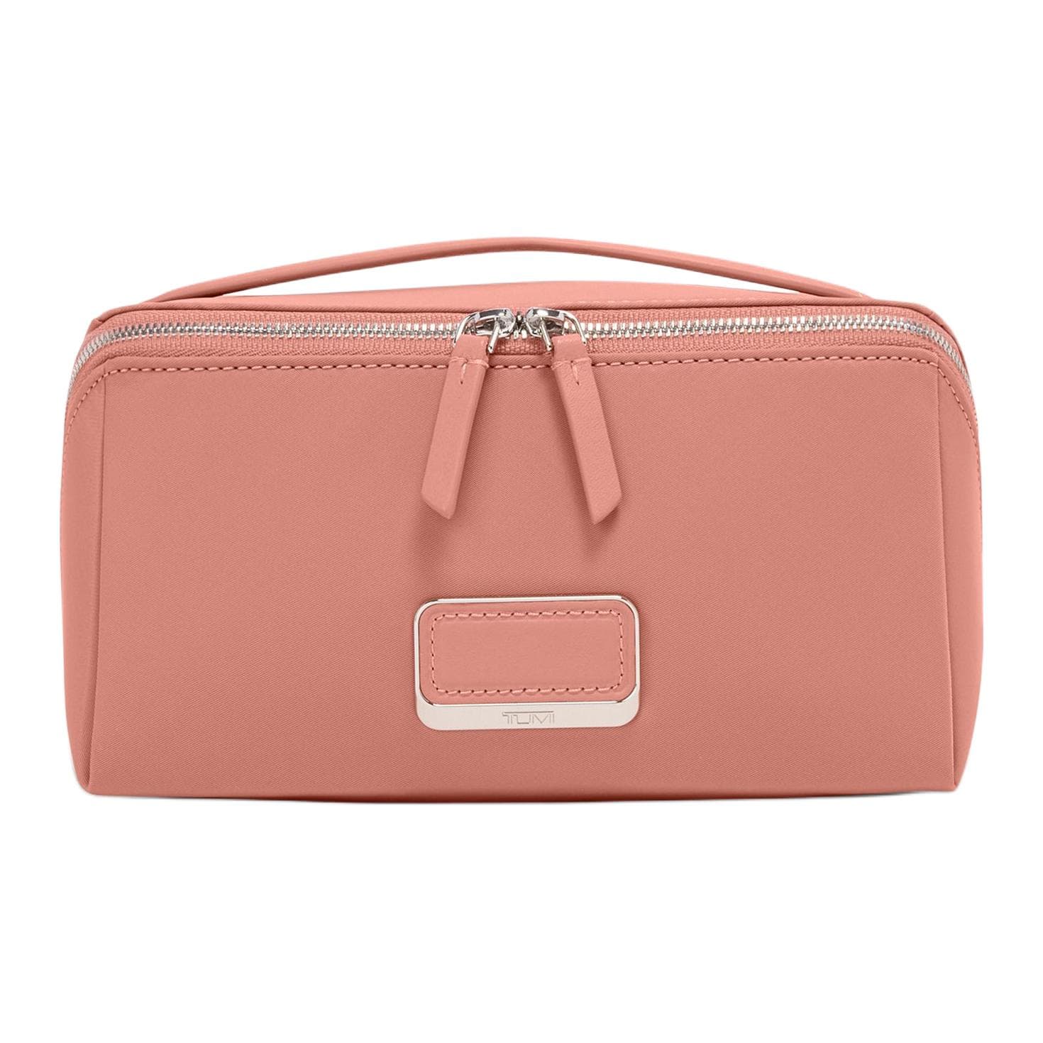 TUMI Voyageur Nylon Makeup Bag Pink Basic Set (Bag+Dust Bag)