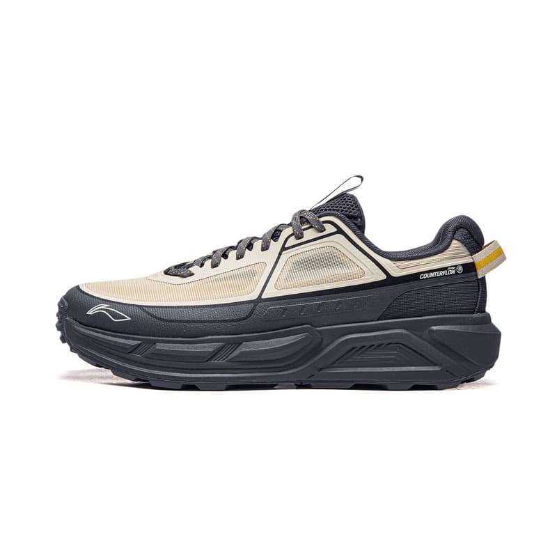 Li Ning Outdoor Counterflow Xingjing 2 Hiking Mountaineering Gravel Gray/Ebony Black