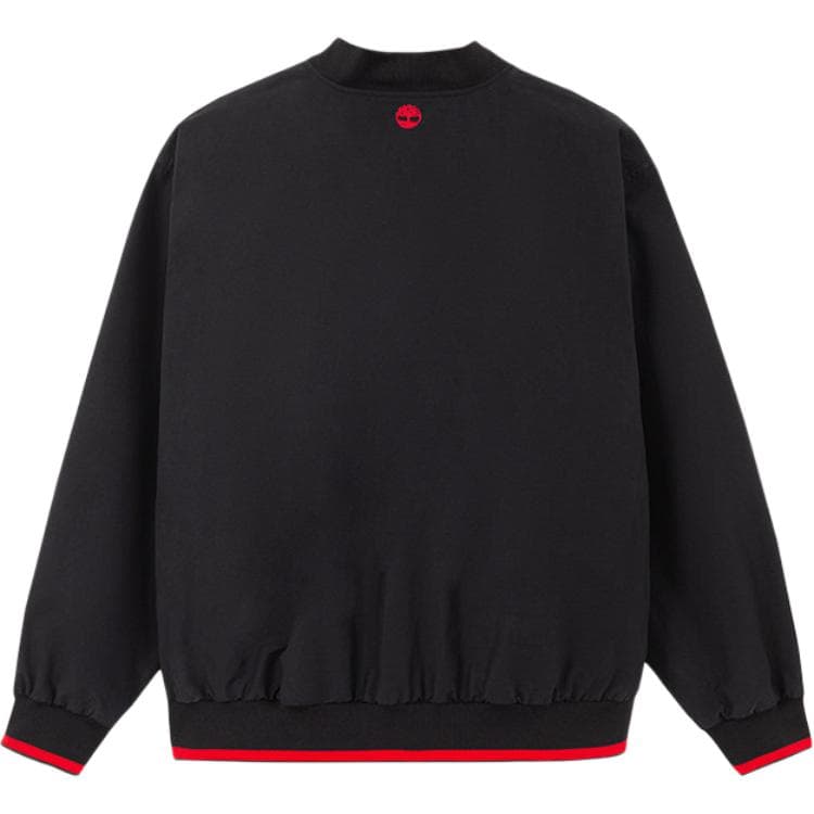 Timberland Jackets Black Baseball Collar Moderate Pilot