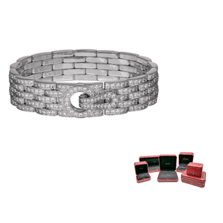 CARTIER Agrafe Bracelets White Gold