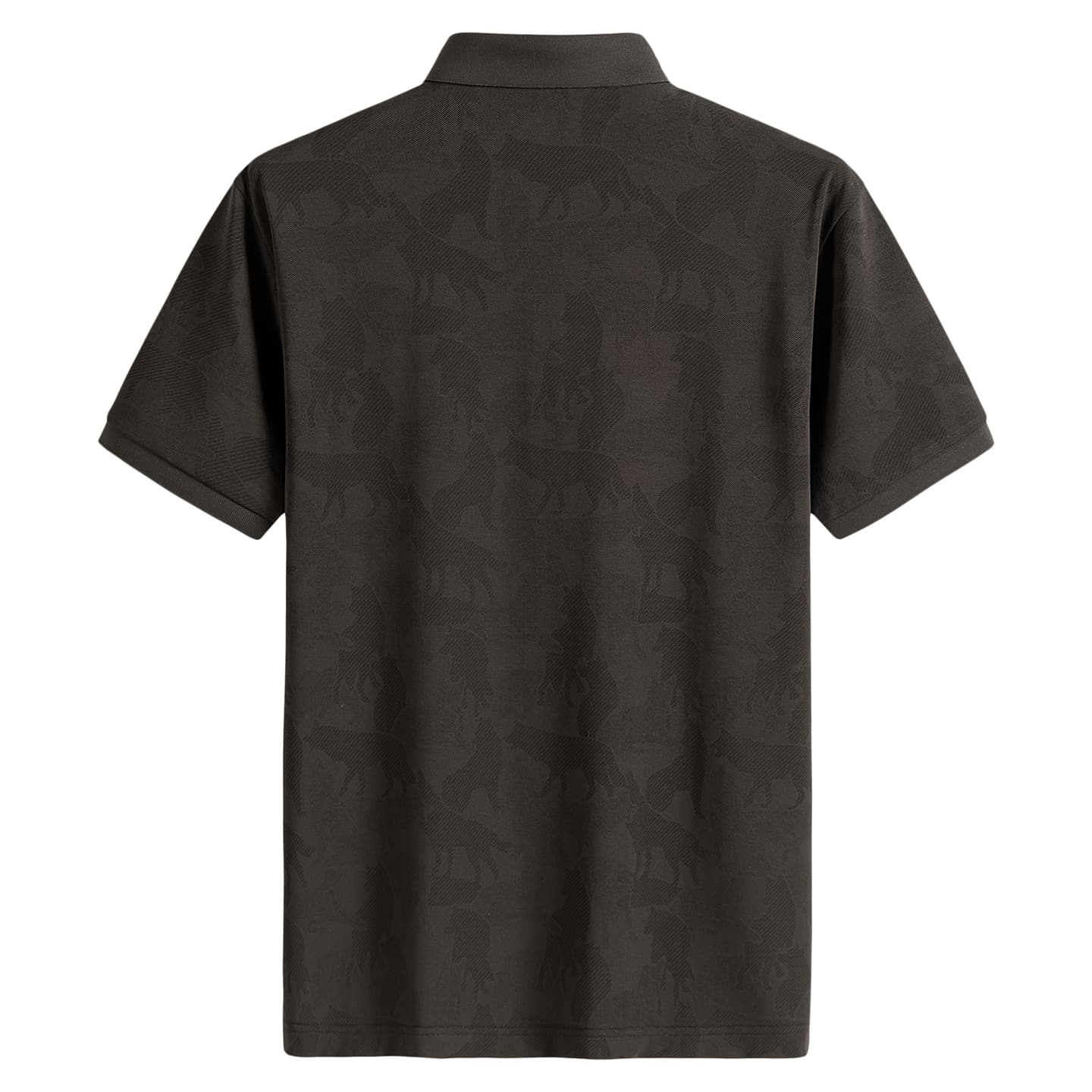 SEPTWOLVES Polo Shirts Dark Brown Lapel Moderate Other