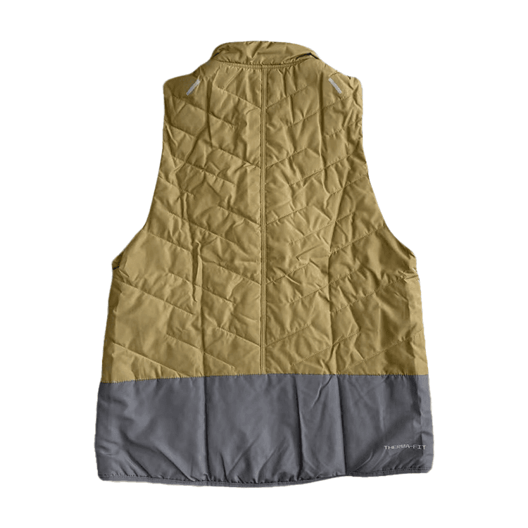 Nike ThermaFIT Vests Brown/Gray Stand Collar Moderate Other
