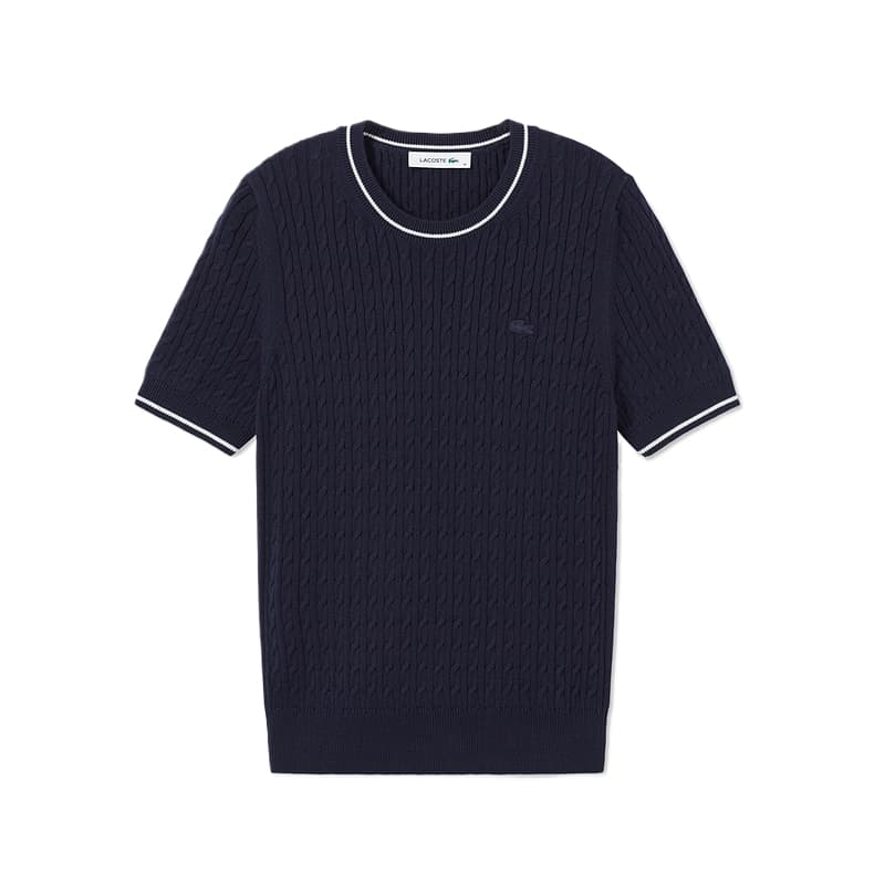 Lacoste cableknit Tshirt