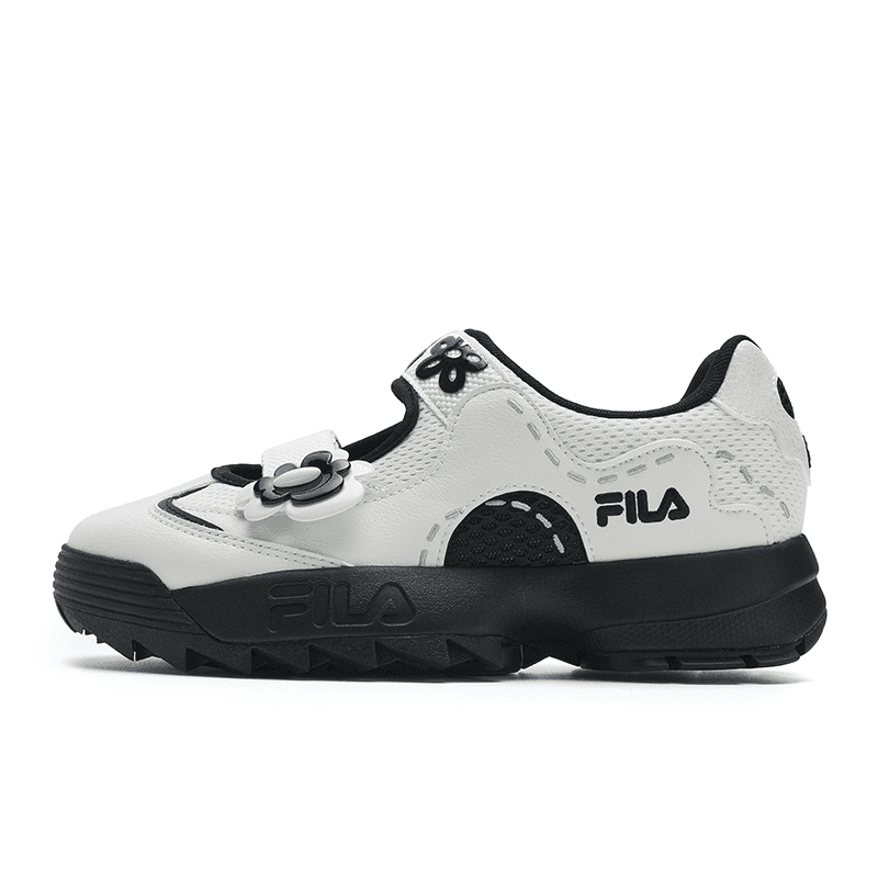 FILA DISRUPTOR 2 FLOWER Resistant, Breathable, Lightweight Micro White/Black