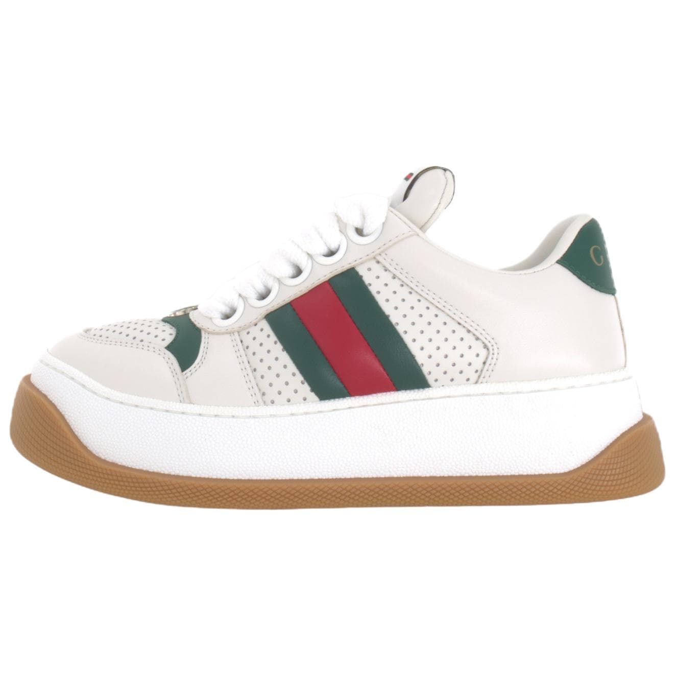 Gucci Wmns Screener 'White Green Red'