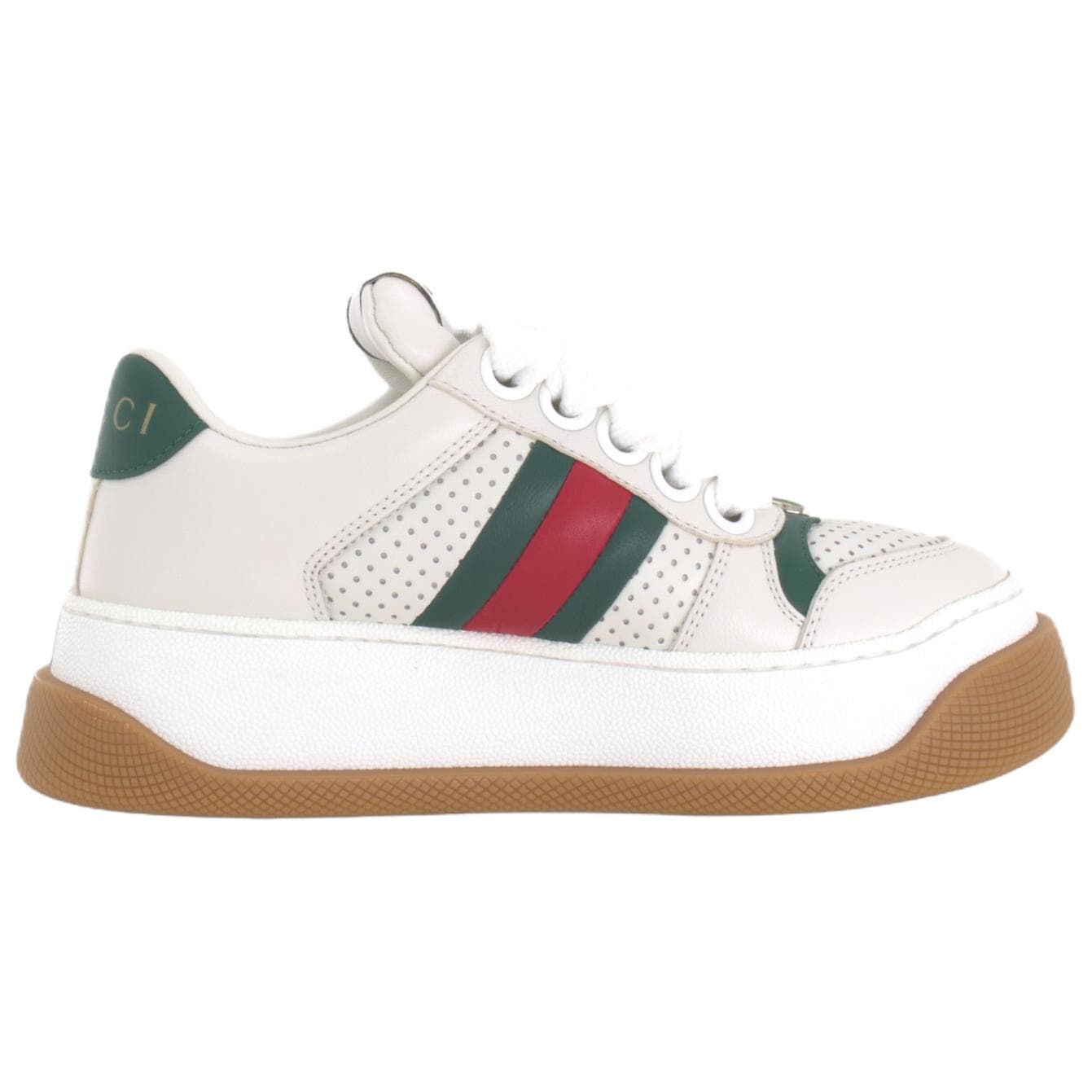 Gucci Wmns Screener 'White Green Red'