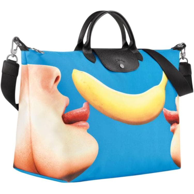 LONGCHAMP Polyester Handbag Travel Bag Multicolor