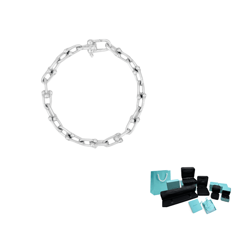 TIFFANY & CO. 925 Sterling Silver Bracelets Silver