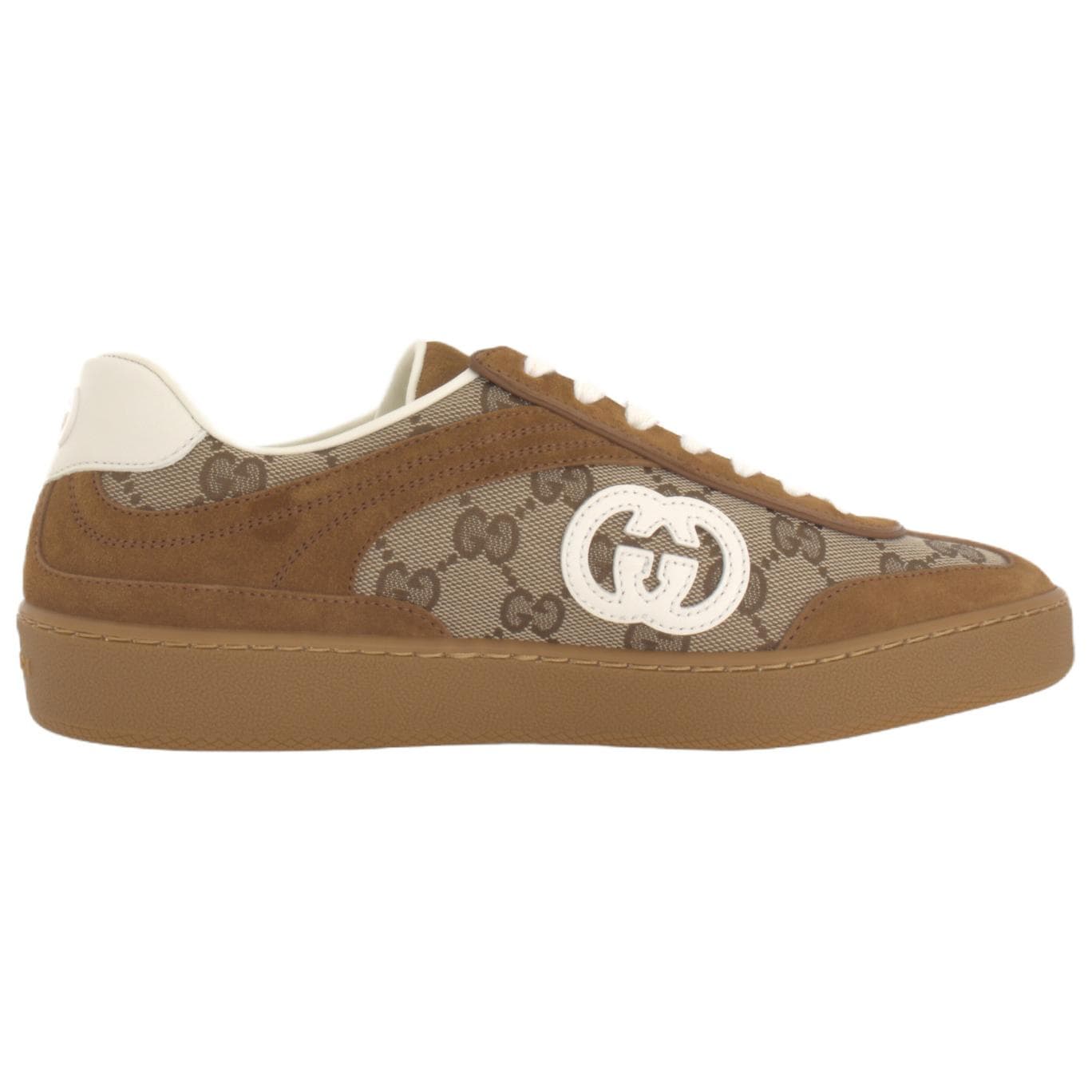 GUCCI G75 Lowtop 3.5cm Brown
