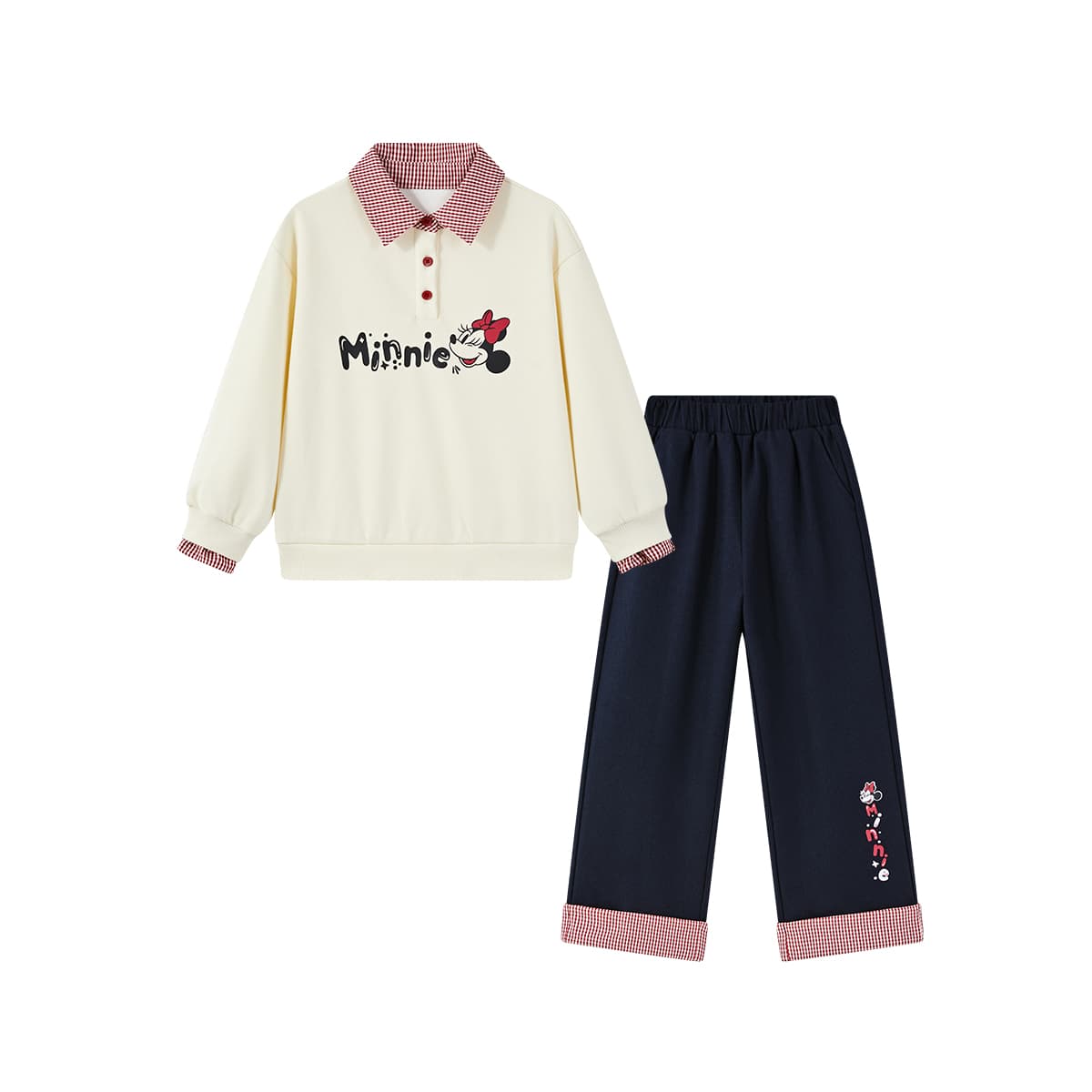 Disney Sportswear Sets Lapel Moderate