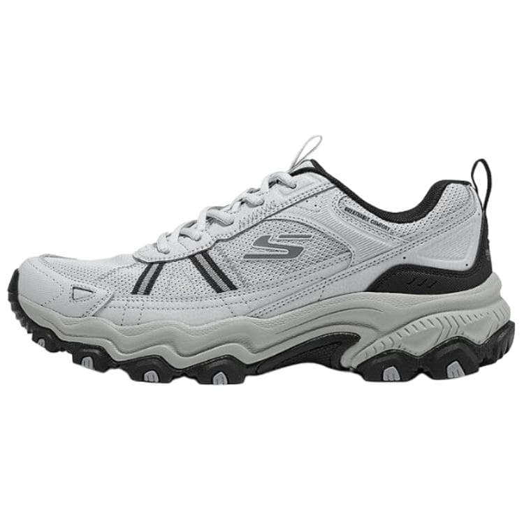 Skechers OUTDOOR AbrasionResistant Breathable Lowtop Mountaineering Hiking Gray Black