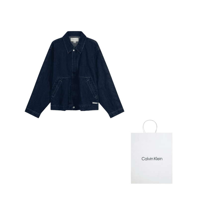 Calvin Klein Button Cotton Denim Jacket