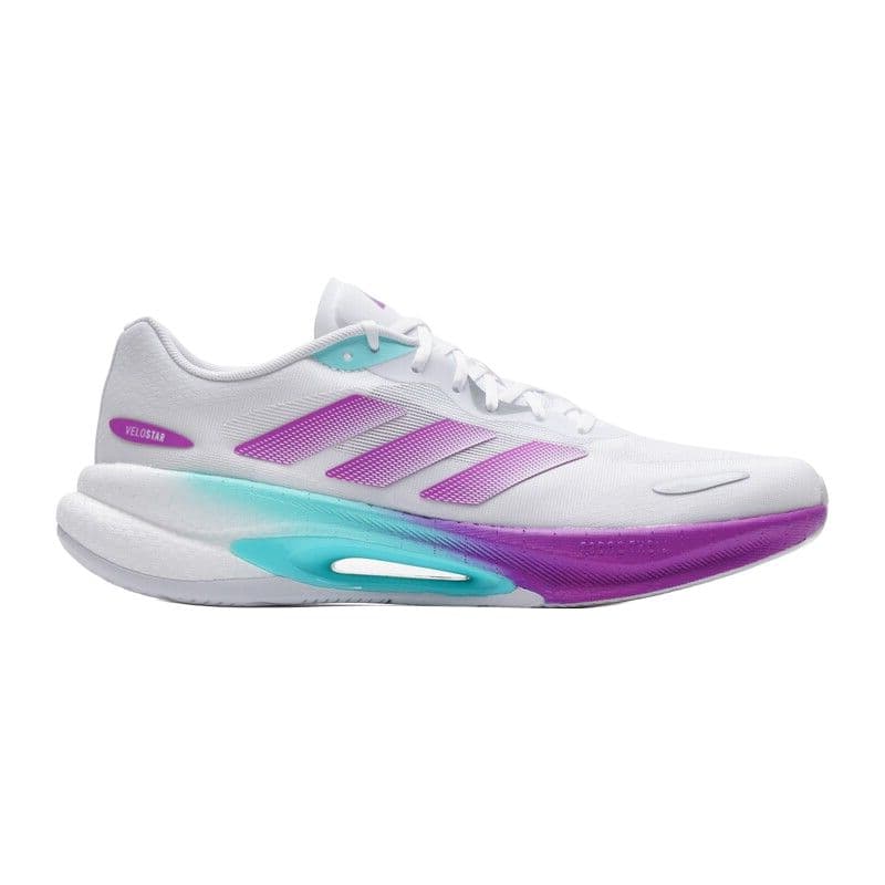 Adidas VELOSTAR Breathable Lightweight White Purple