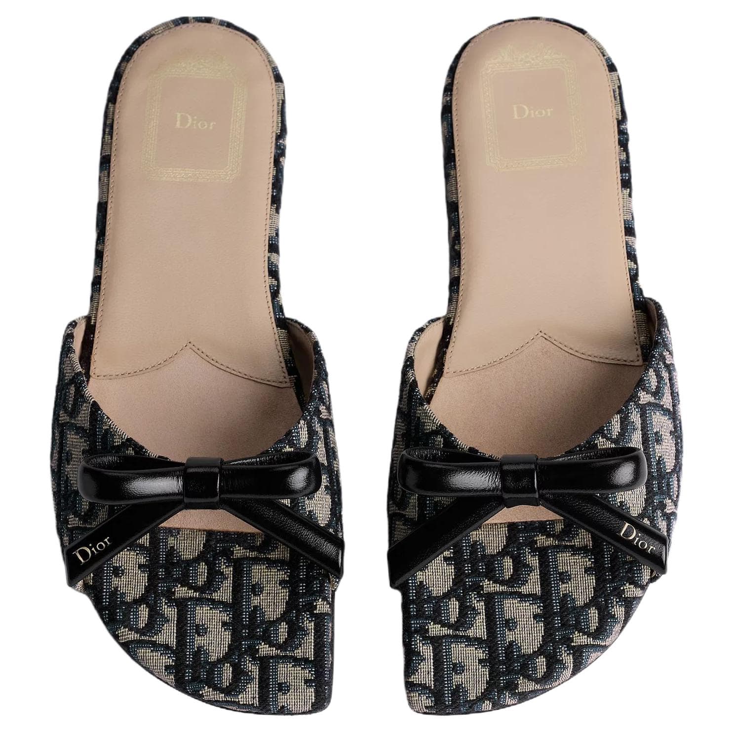 DIOR Slide Slippers Dark Blue