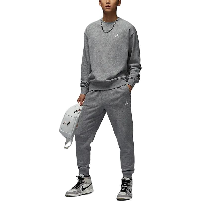 Jordan Brooklyn Fleece FW24 Sweatshirt Carbon Gray