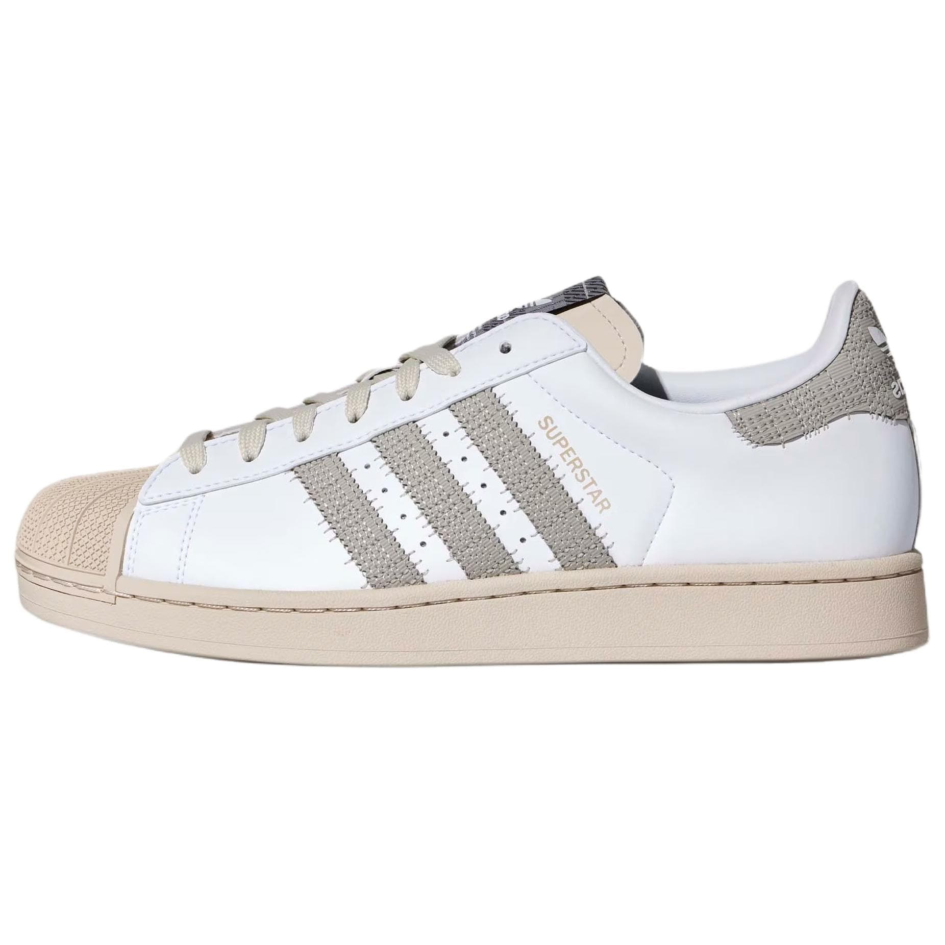 Adidas Originals Superstar 2 Fabric White Gray Brown