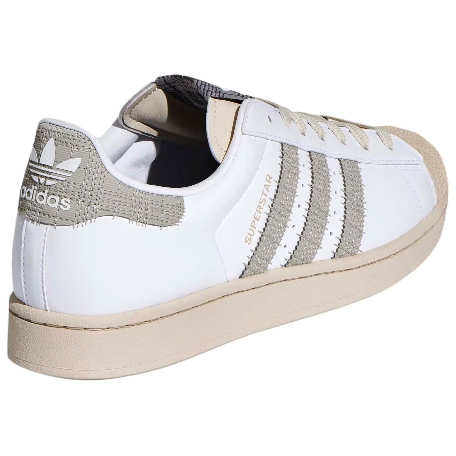 Adidas Originals Superstar 2 Fabric White Gray Brown