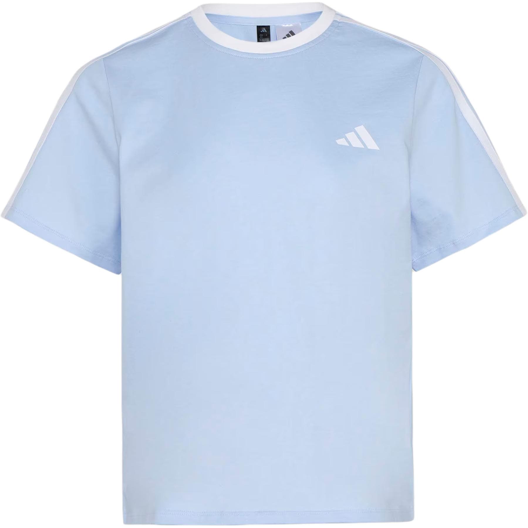Adidas Dance TShirts Crystal Blue Crew Neck Moderate