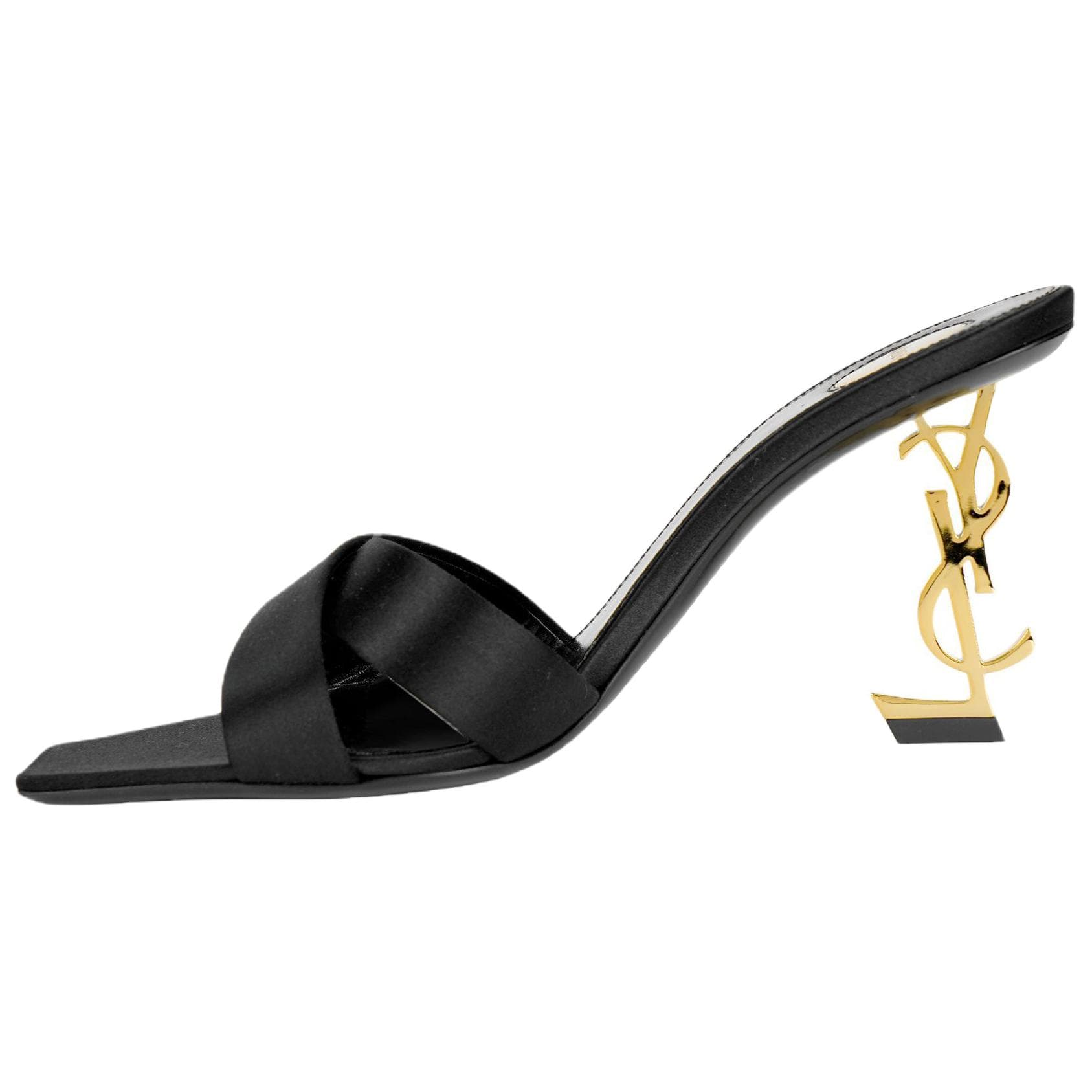 SAINT LAURENT Opyum Open Toe Mules