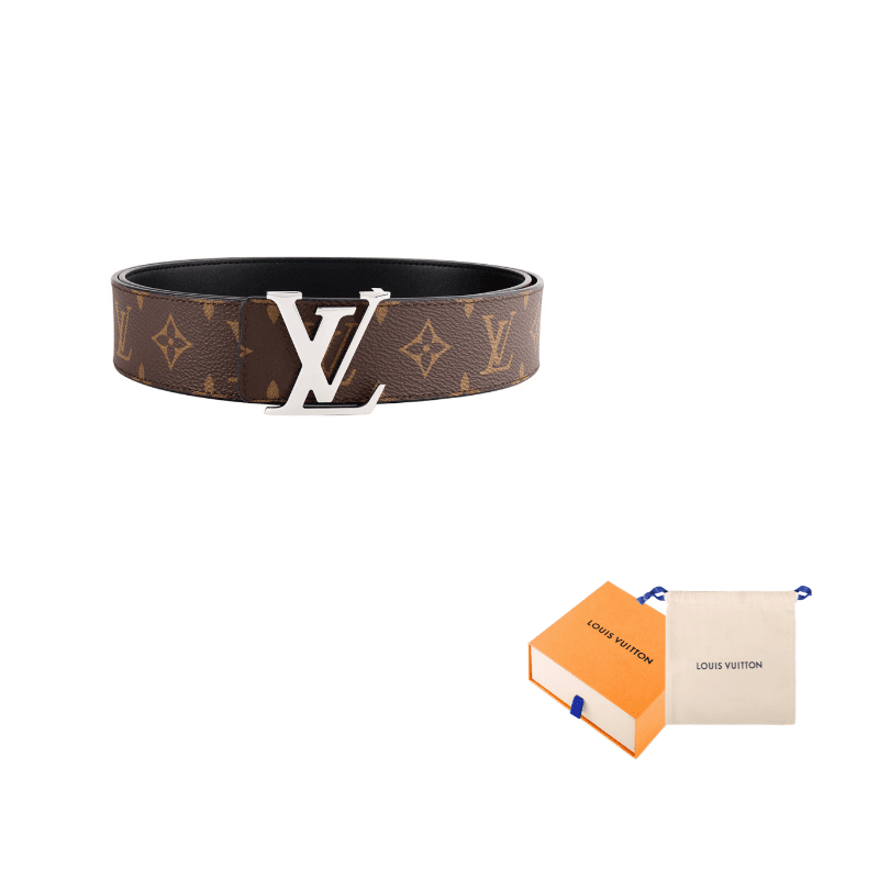 LOUIS VUITTON Belt Lv Initiales Reversible 1.5 Width Monogram