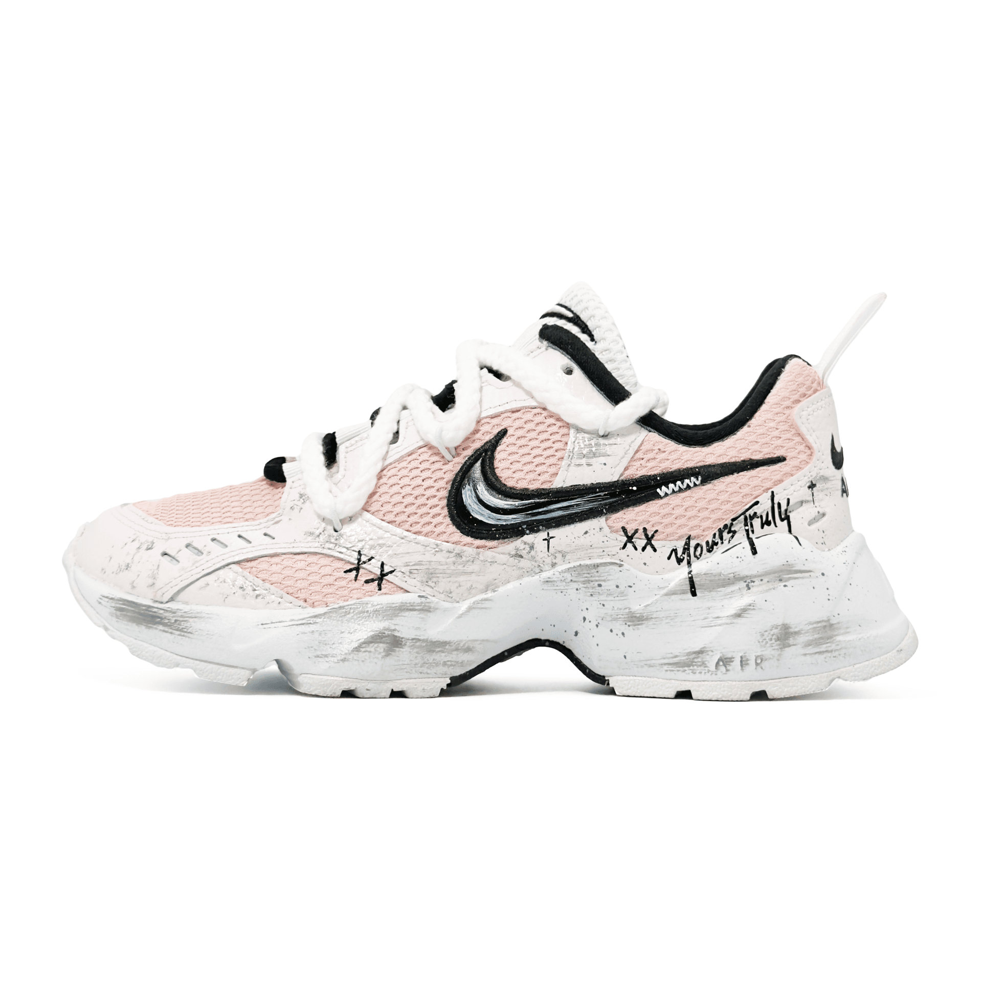 Nike Air Heights Breathable White Pink