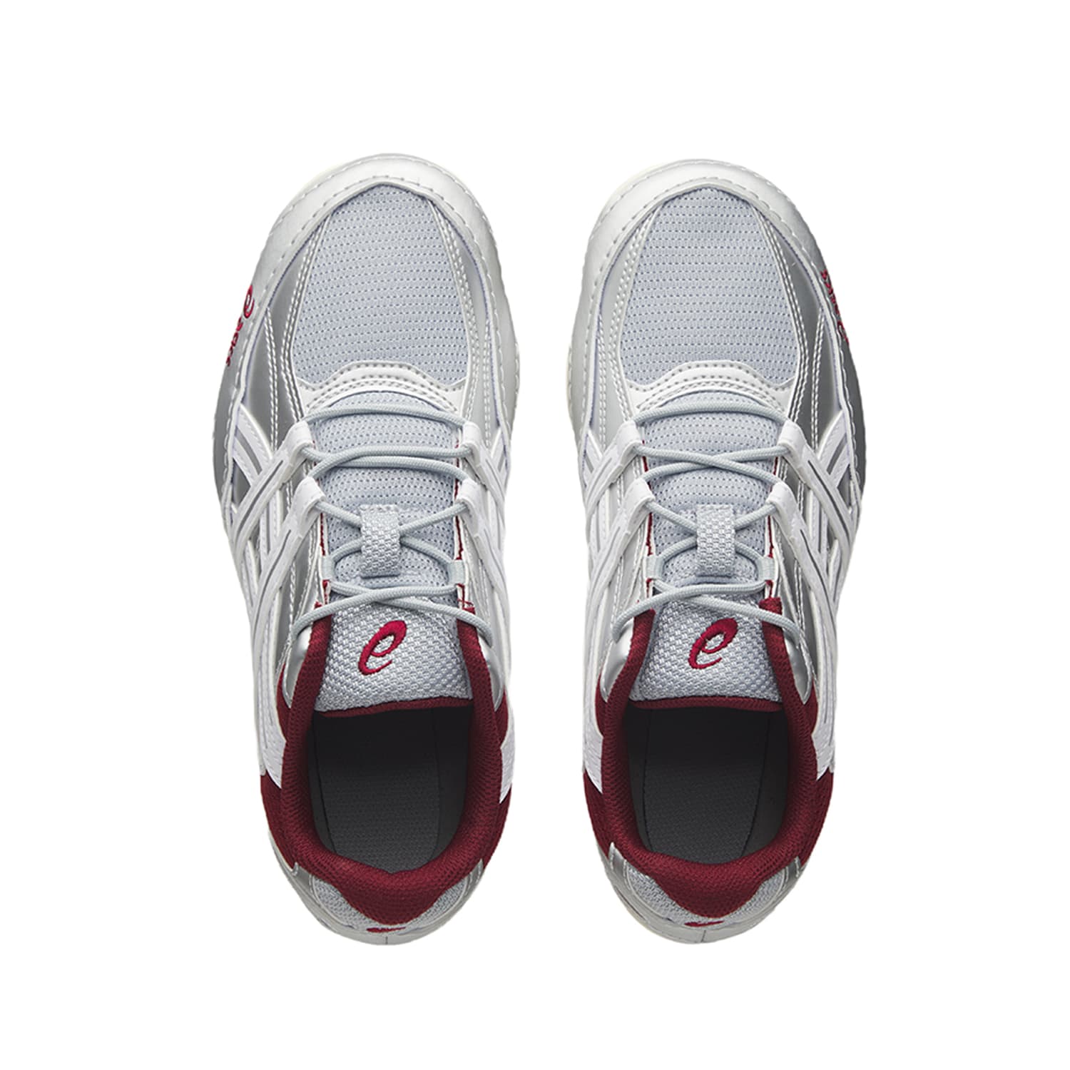 ASICS Hypersync Breathable Coverage Lightweight Vintage Silver Red