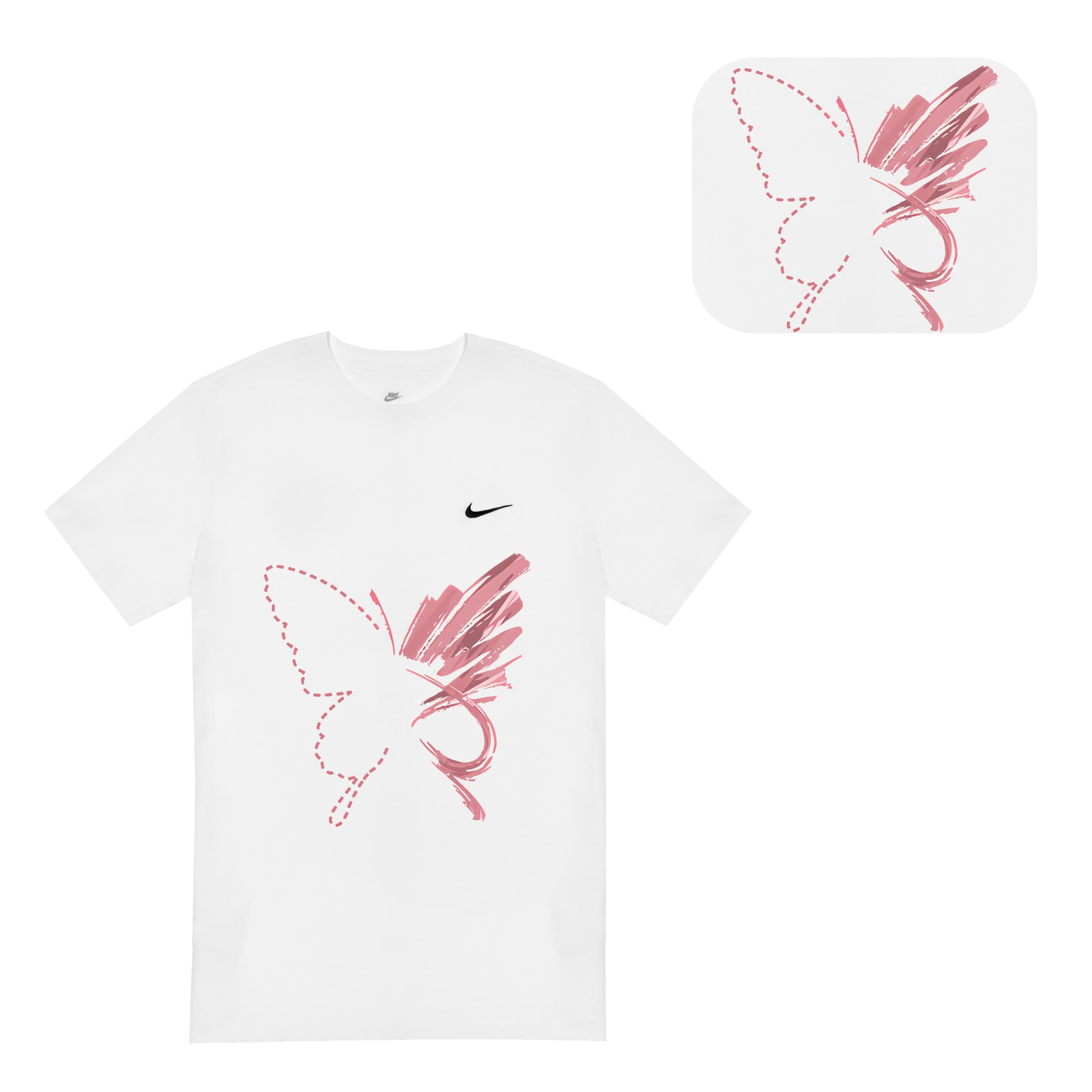 Nike Sportswear TShirts White Crew Neck Moderate