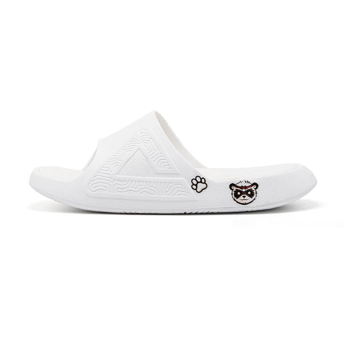 PEAK Taichi National Innovation Slippers EVA Totem Resistant, Odor Resistant, Quiet Slide Slippers Ivory