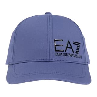 EMPORIO ARMANI Cotton Baseball Caps Blue Purple