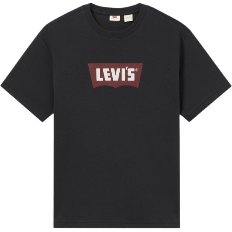 Levi's TShirts Black Crew Neck Moderate