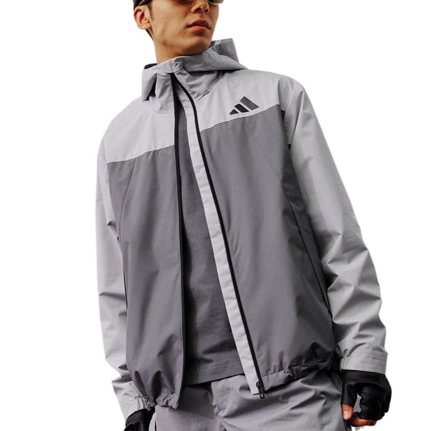 Adidas Jacket Gray/Gray Green