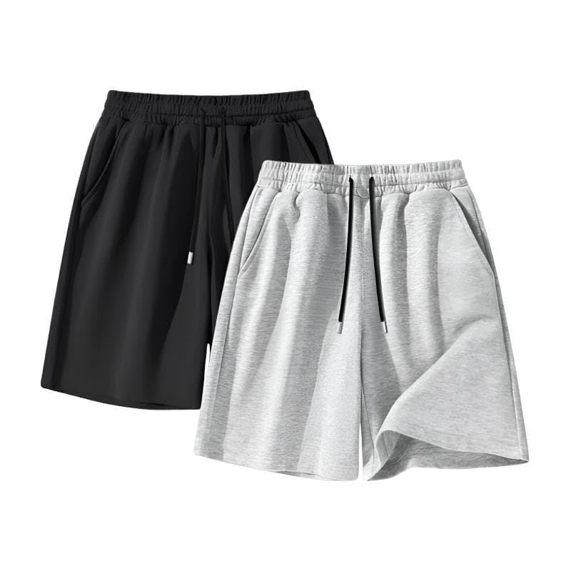 MINISO Pajama Black+Heather Gray[2 Pack | OuterwearReady]