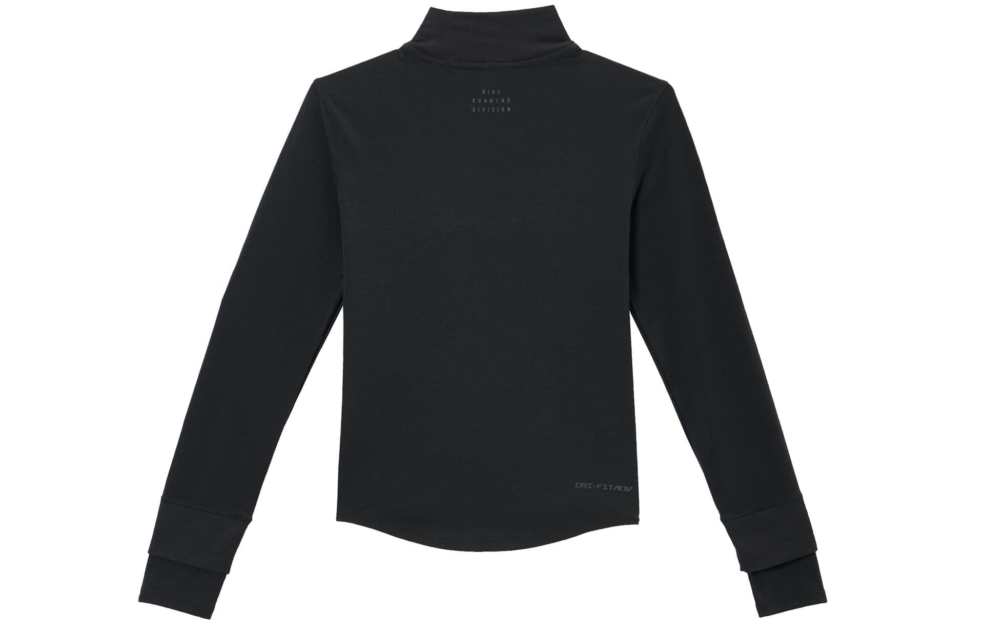 Nike TShirts Black Turtleneck Moderate Straight Fit