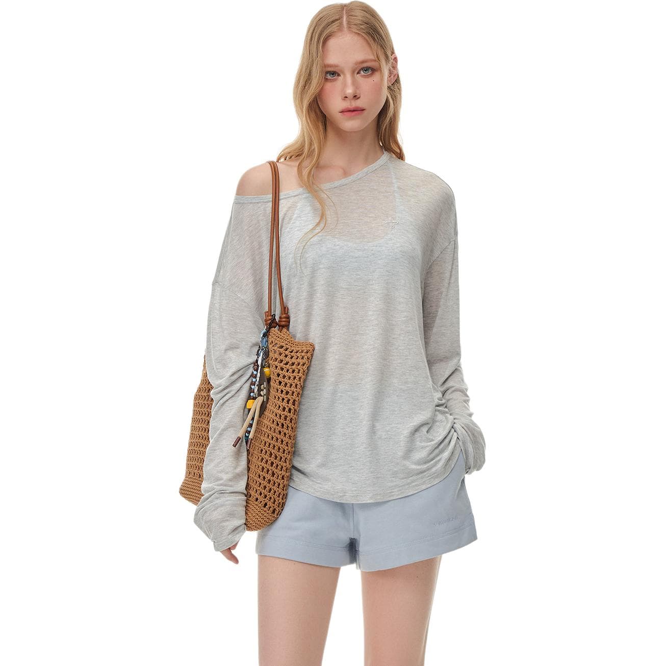 CLIMAX VISION TShirts Asymmetrical Collar Thin Straight Fit