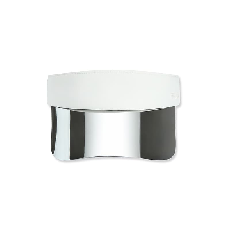 FILA Fitness Polyamide Elastane Visor Cap Jade White