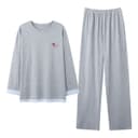 Women's Gray[100% cotton, Breathable, NonSweaty]