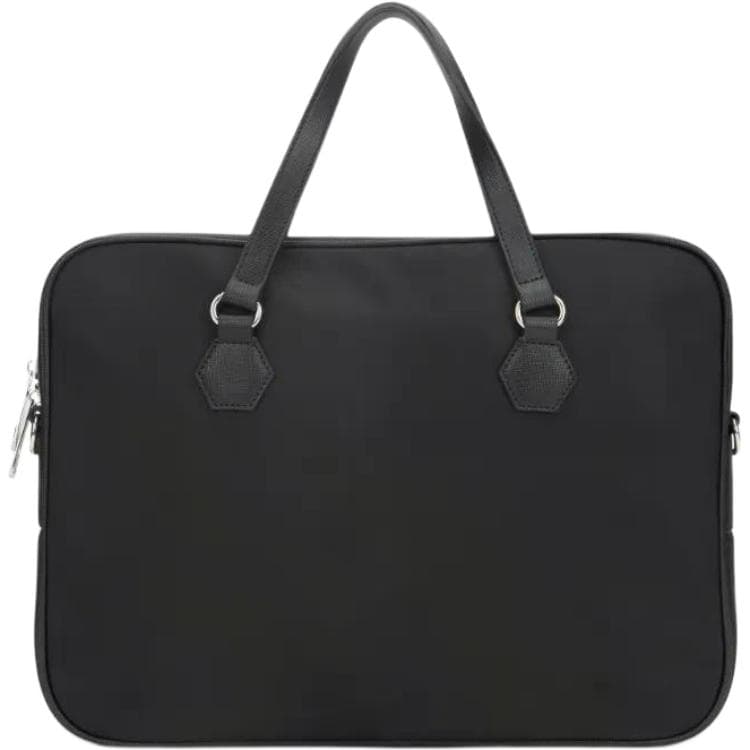 PHILIPP PLEIN Fabric With Cow Laptop Bag Black