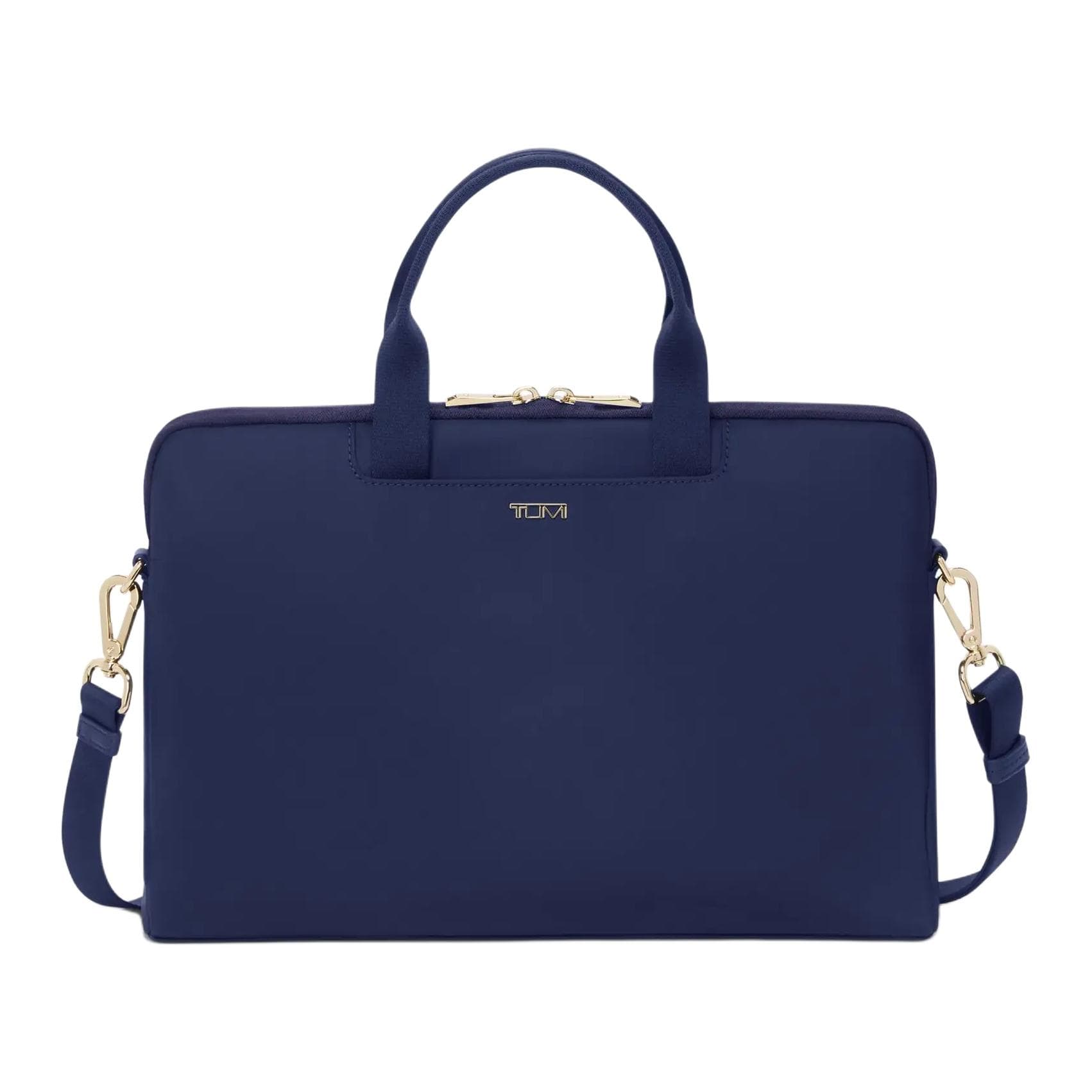 TUMI Voyageur Nylon Laptop Bag Dark Blue Basic Set (Bag+Dust Bag)