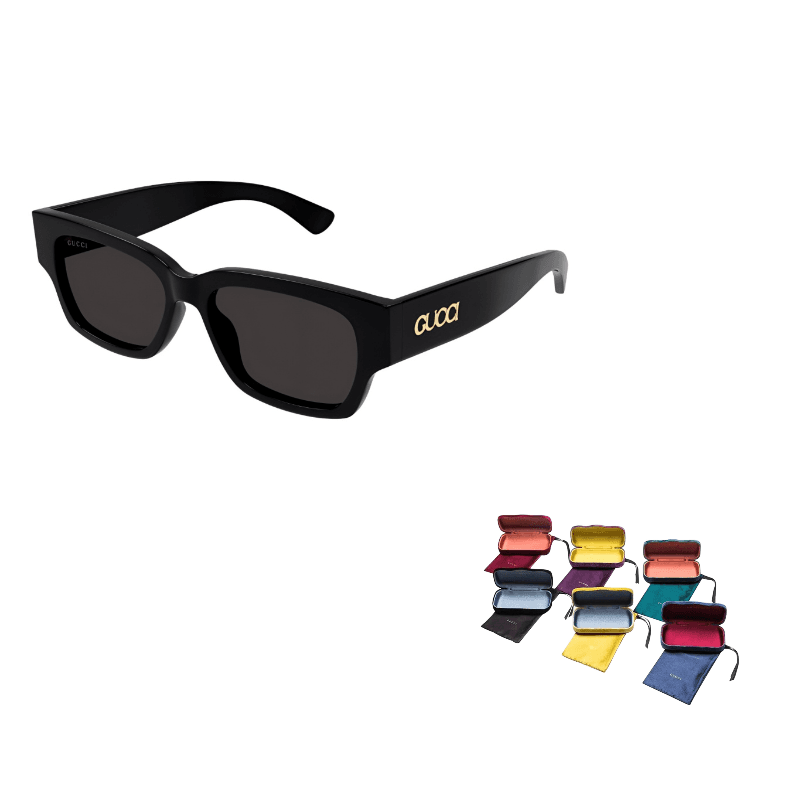 Gucci logoprint sunglasses Black