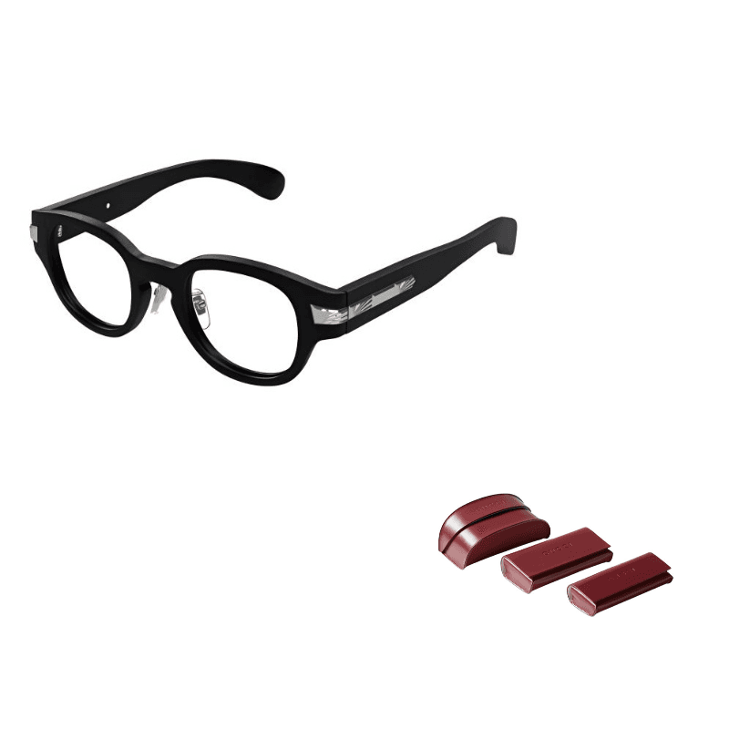 GUCCI Eyewear Round Frame Black