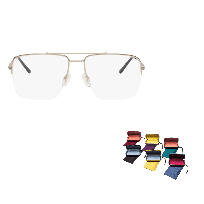 GUCCI Aviator Sunglasses Gold Gold