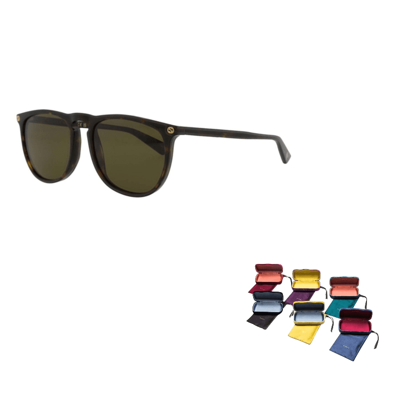 GUCCI Oval Sunglasses Tortoiseshell Tortoiseshell