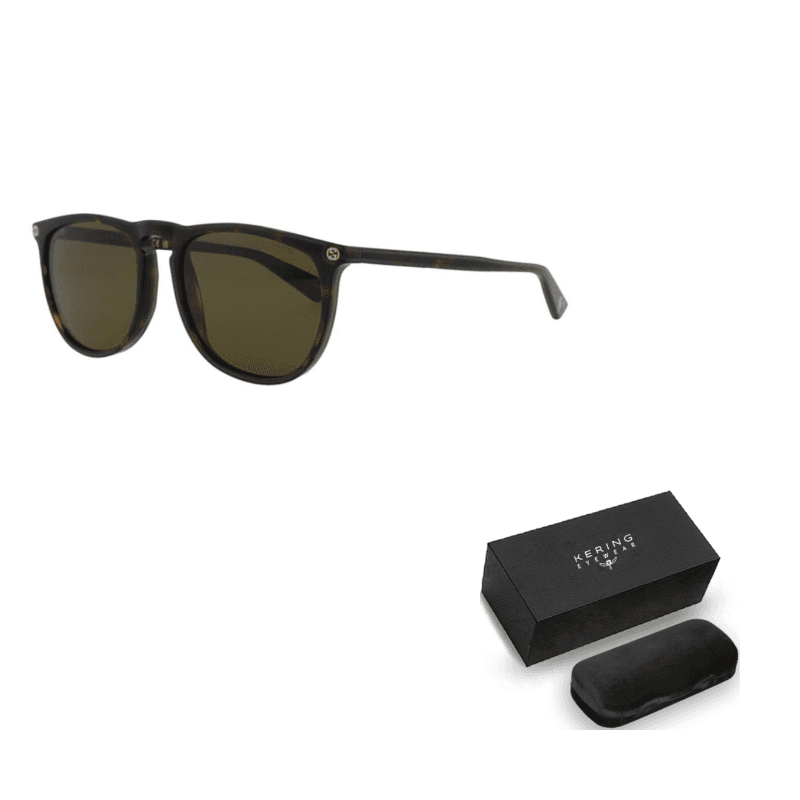 GUCCI Oval Sunglasses Tortoiseshell Tortoiseshell