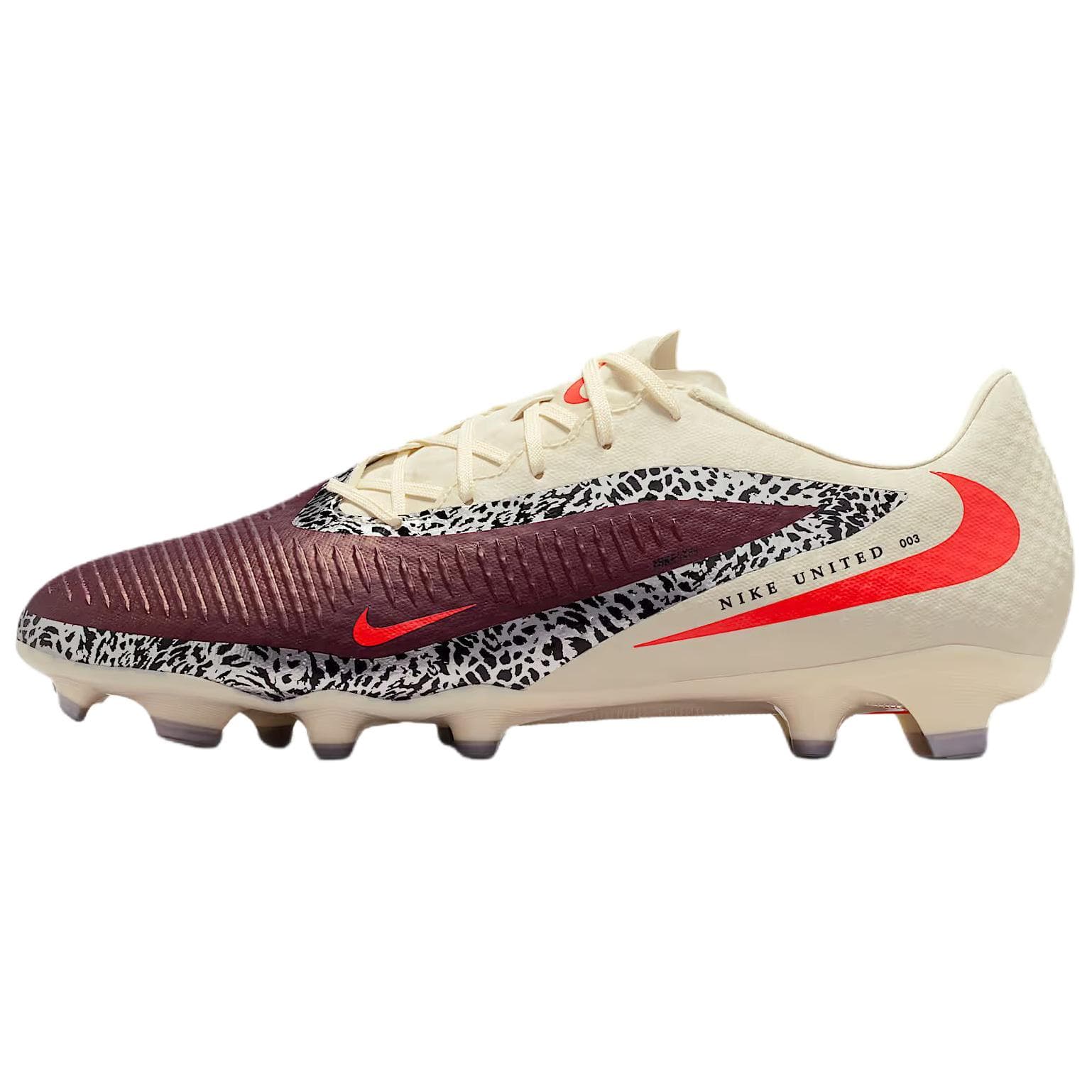 Nike Phantom 6 Soccer Beige Red