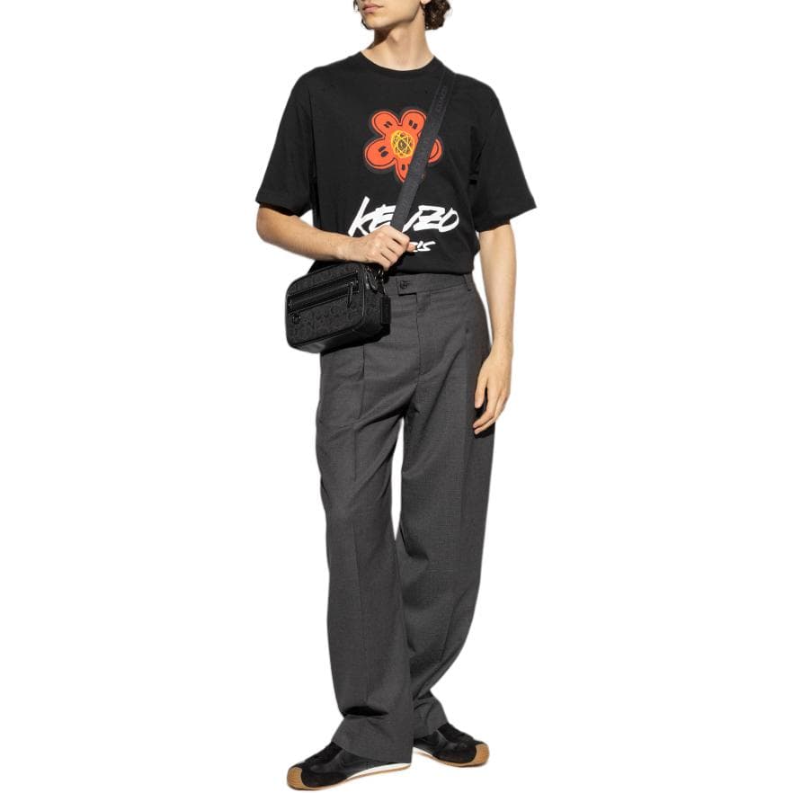 KENZO Logo Printed Crewneck T Shirt