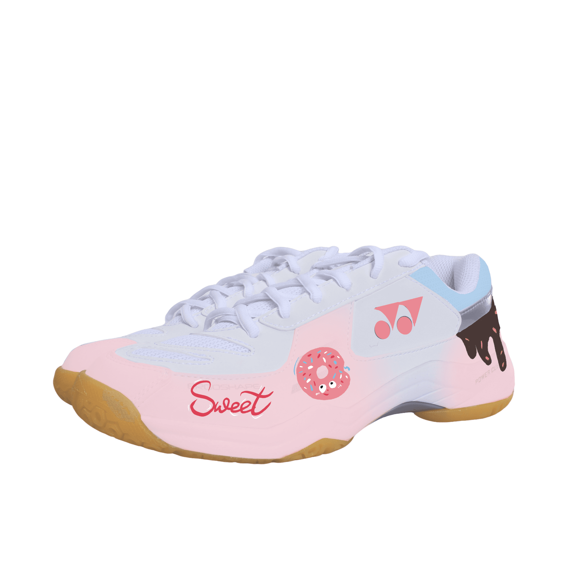 YONEX Power Cushion Badminton White Pink