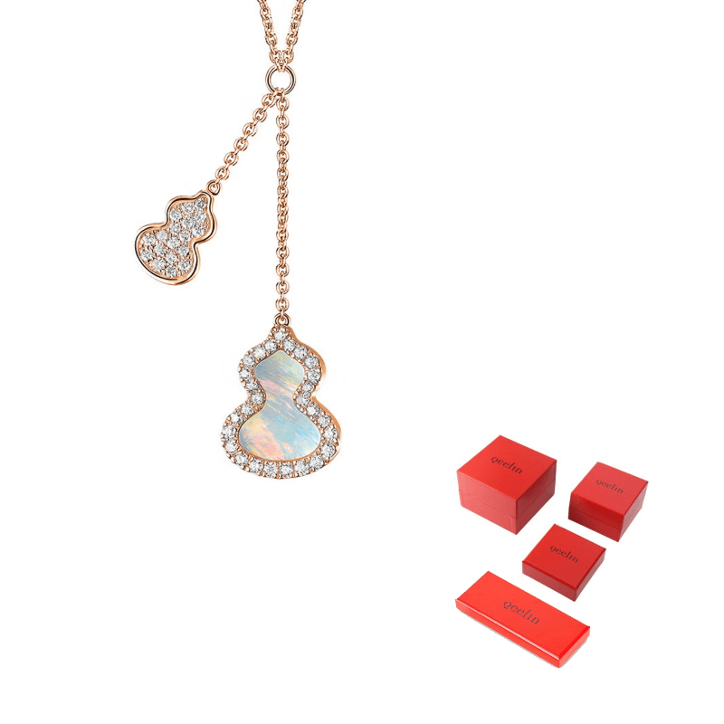 Qeelin Wulu Necklace Collection Mother Of Pearl Necklaces